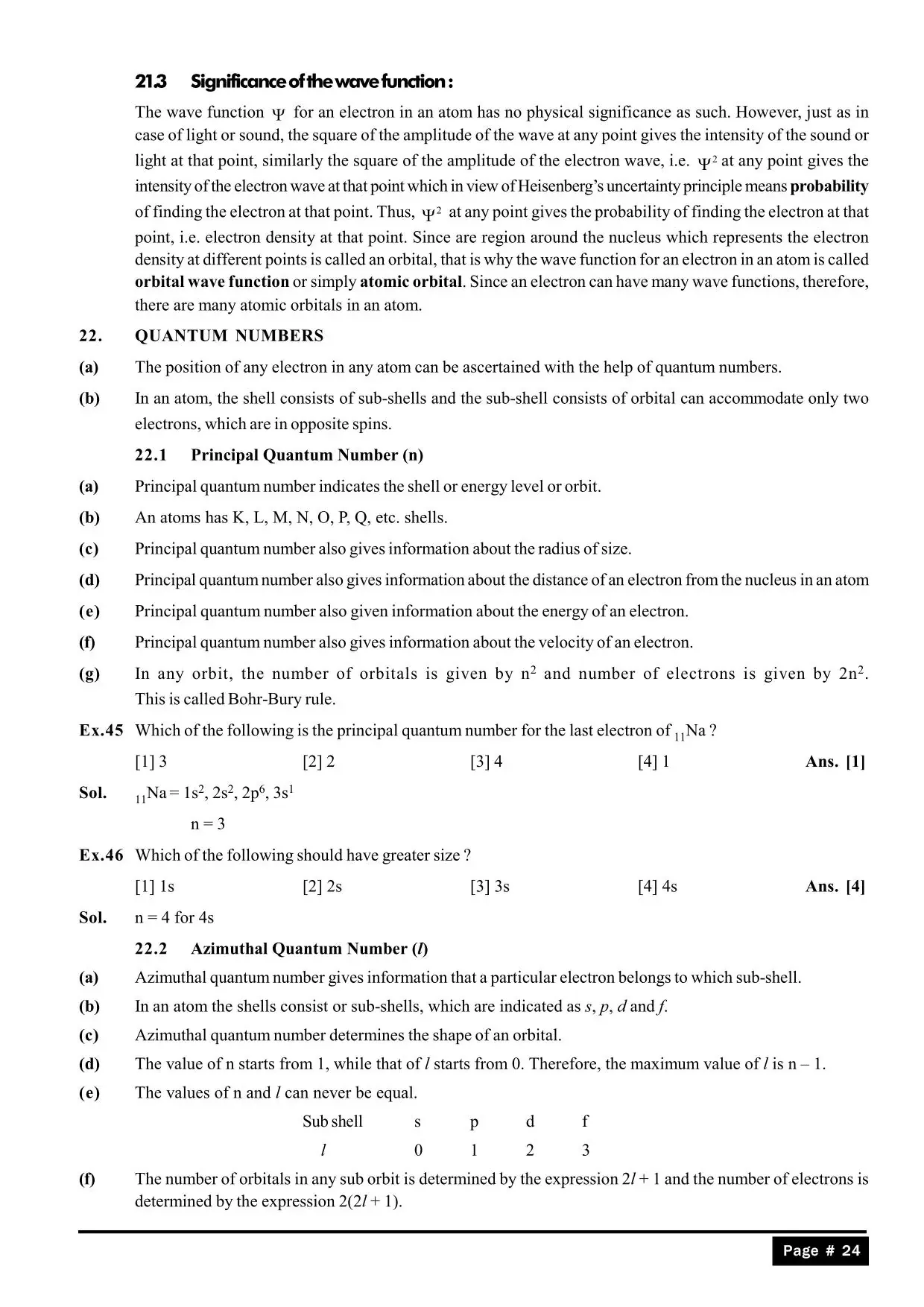Structure of Atom Class 11 notes