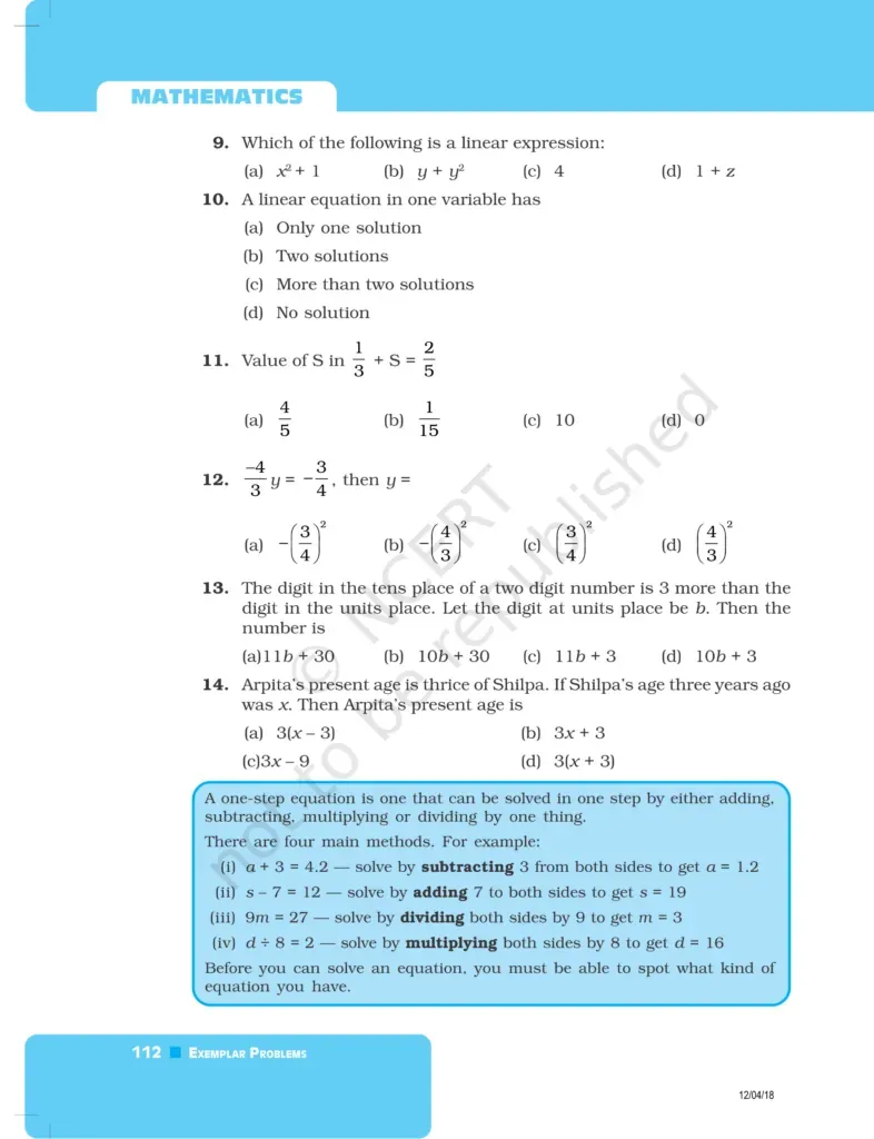 NCERT Exemplar Class 8 Maths Chapter 4 Image 8