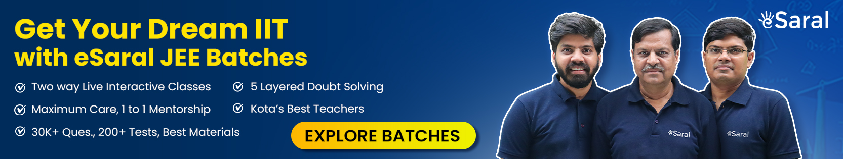 esaral jee batches