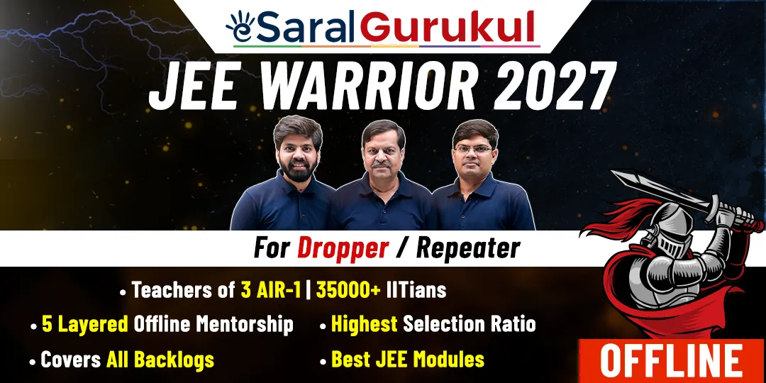 JEE Warrior Gurukul 2027 | Get IIT Bombay in Drop Year