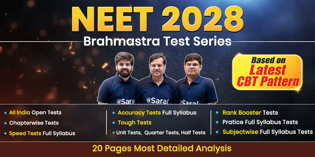 NEET 2028 Brahmastra All India Test Series (CBT Mode)