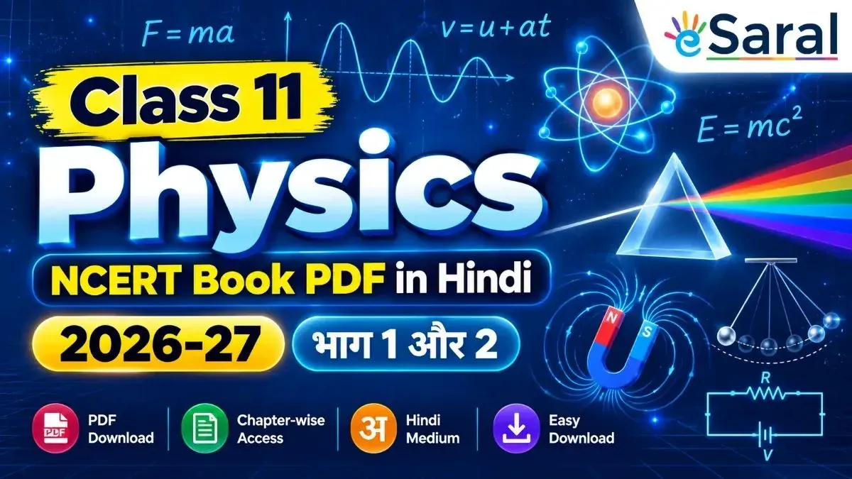 class 11 physics ncert book