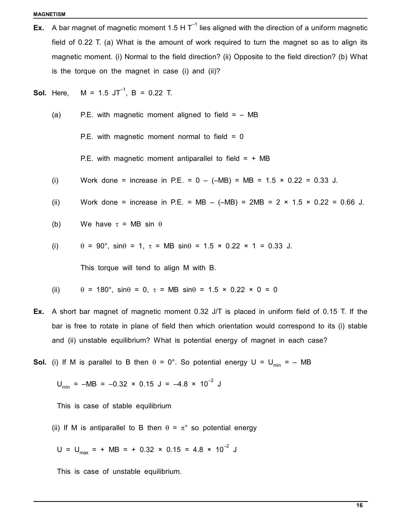 Moving Charges and Magnetism Class 12 Notes