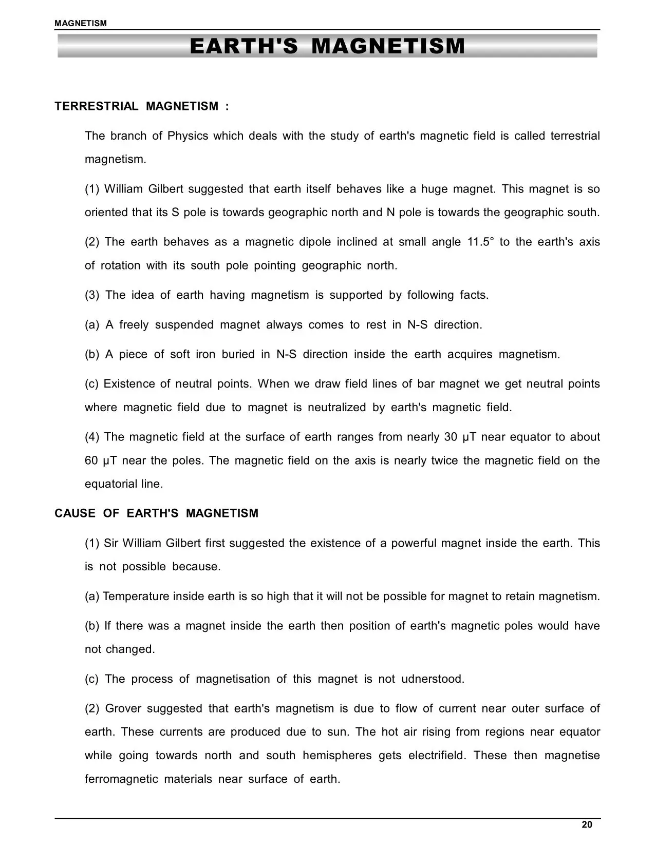 Moving Charges and Magnetism Class 12 Notes