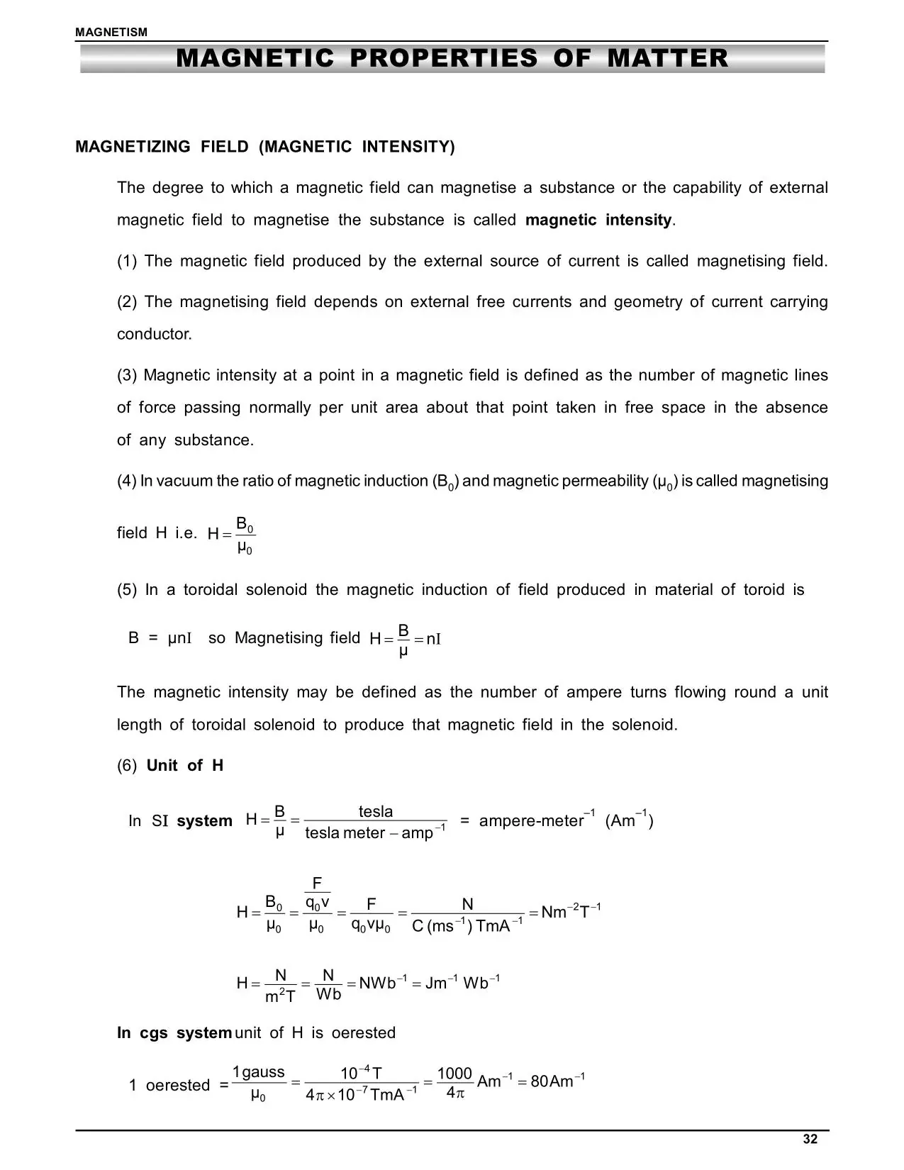 Moving Charges and Magnetism Class 12 Notes