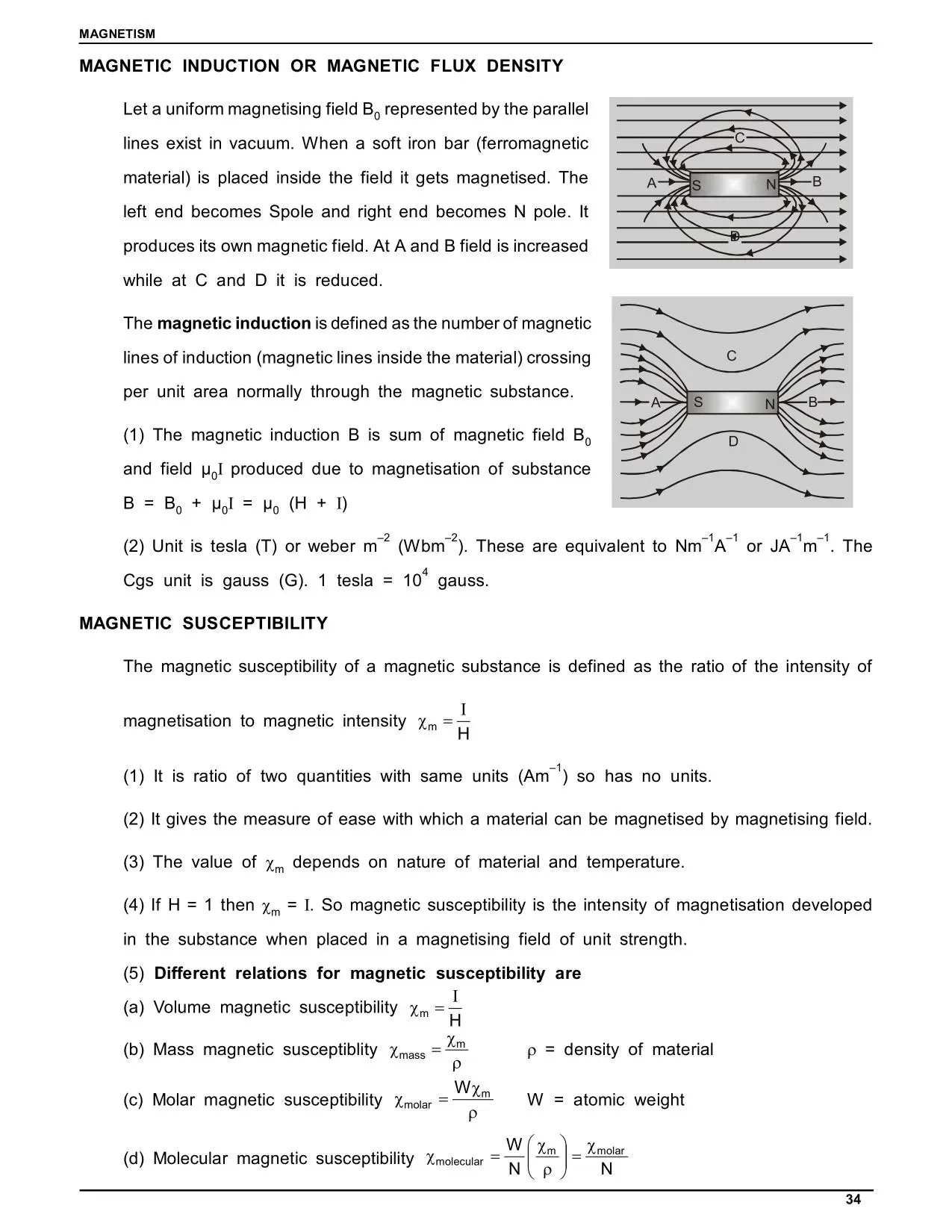 Moving Charges and Magnetism Class 12 Notes