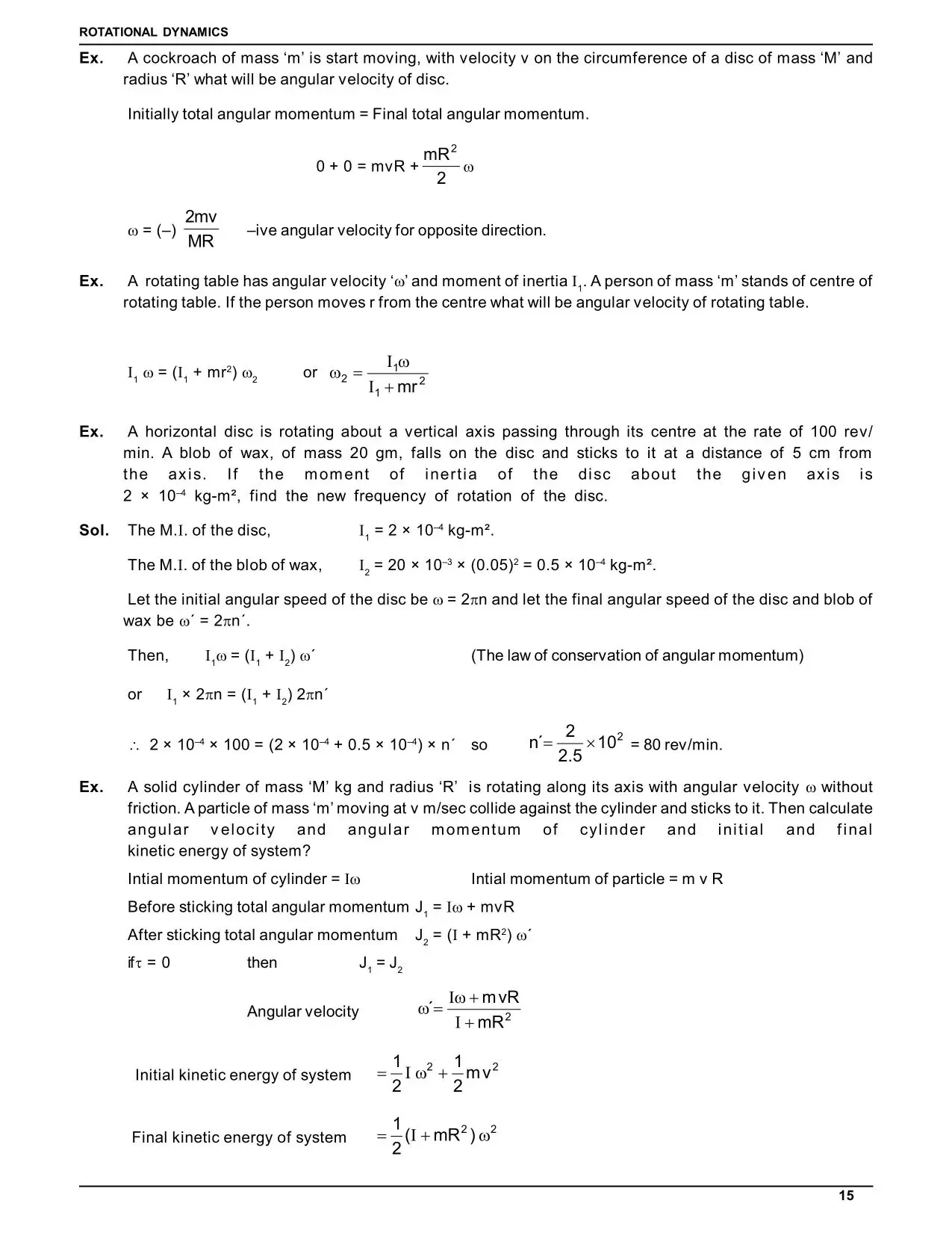 System of Particles and Rotational Motion Class 11 Notes for IIT JEE & NEET