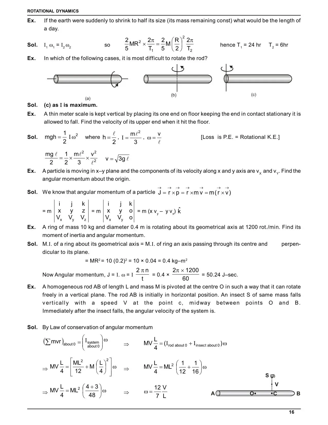 System of Particles and Rotational Motion Class 11 Notes for IIT JEE & NEET