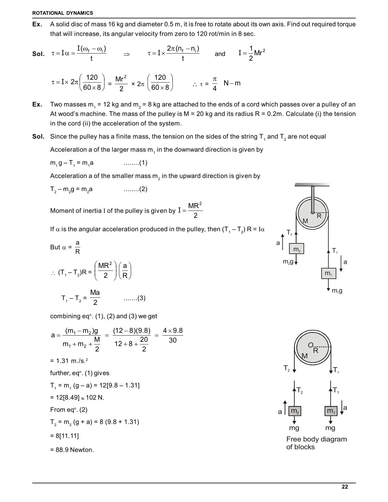 System of Particles and Rotational Motion Class 11 Notes for IIT JEE & NEET