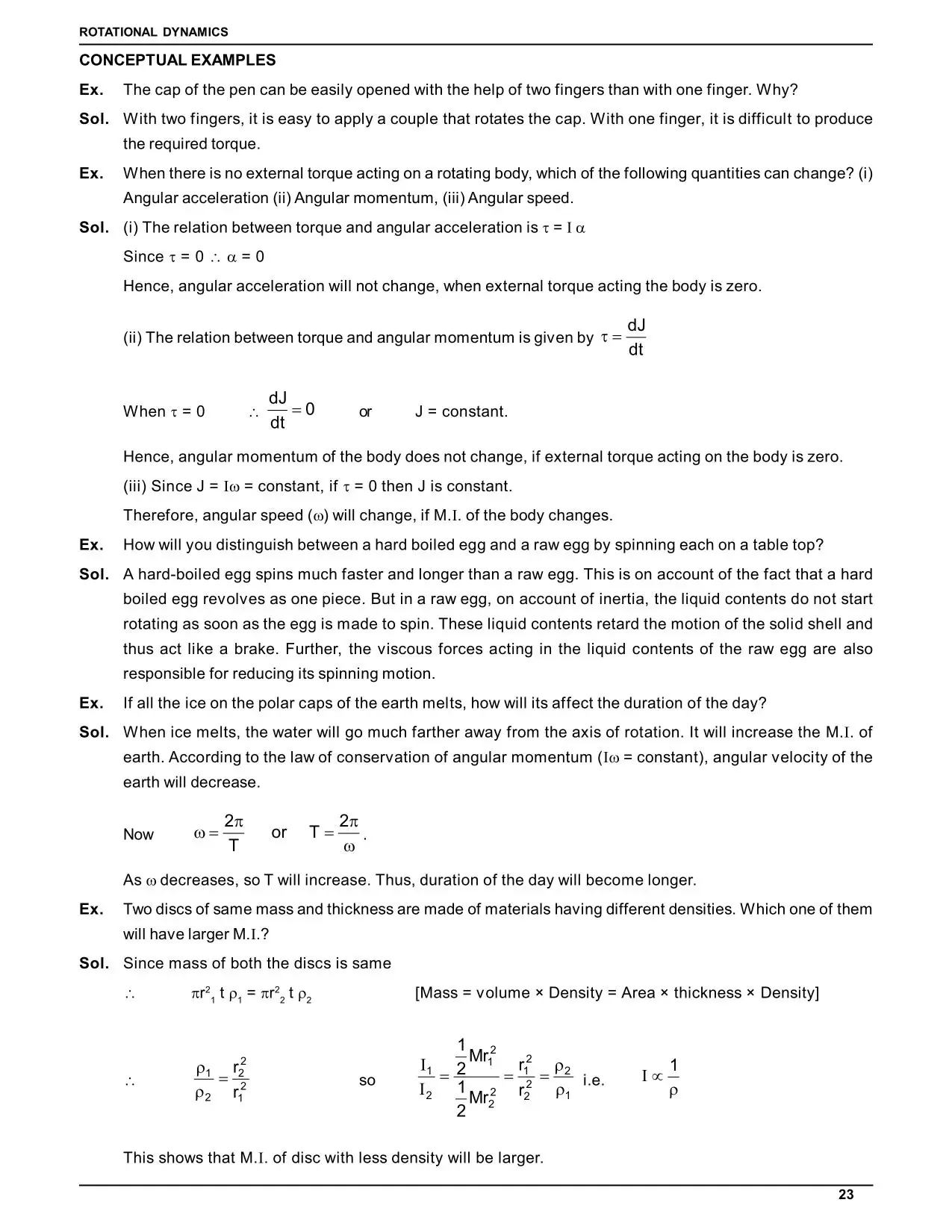 System of Particles and Rotational Motion Class 11 Notes for IIT JEE & NEET