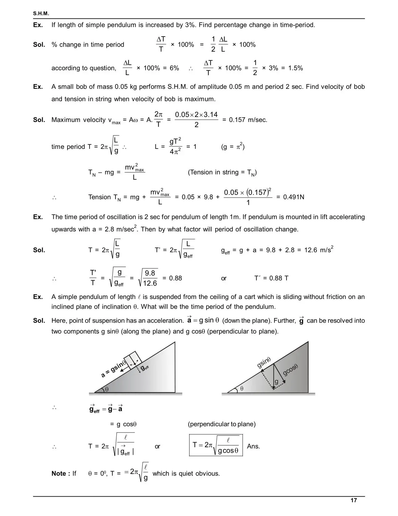 Oscillations Class 11: Simple Harmonic Motion Notes for IIT JEE & NEET