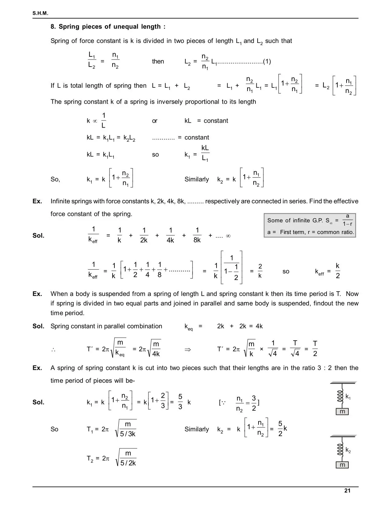 Oscillations Class 11: Simple Harmonic Motion Notes for IIT JEE & NEET