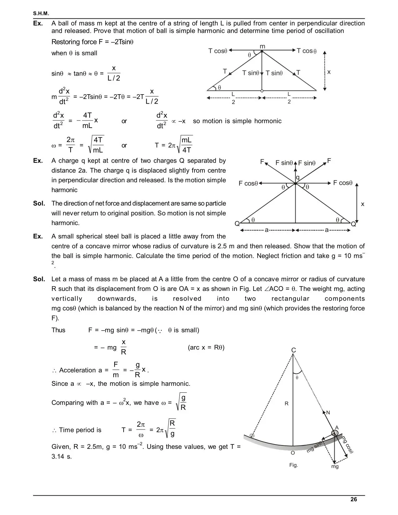 Oscillations Class 11: Simple Harmonic Motion Notes for IIT JEE & NEET