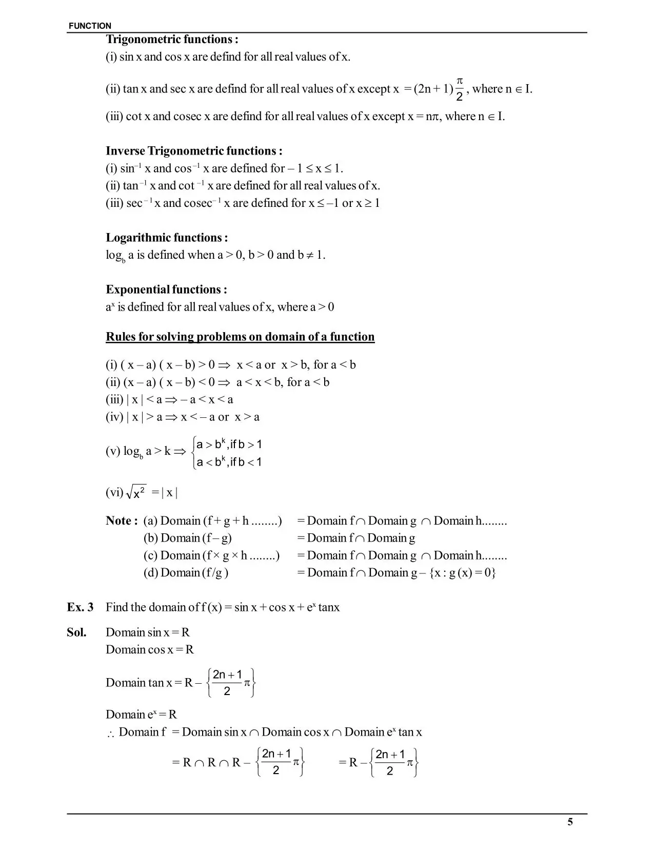 Function