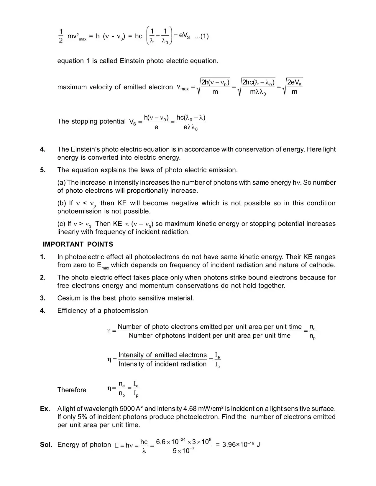 Photoelectric Effect Notes Class 12 | JEE & NEET