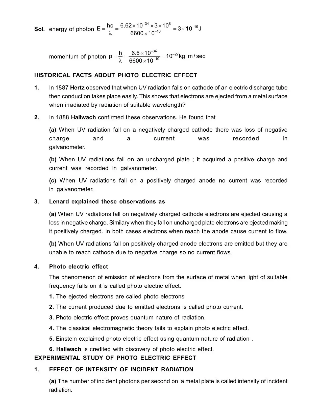Photoelectric Effect Notes Class 12 | JEE & NEET
