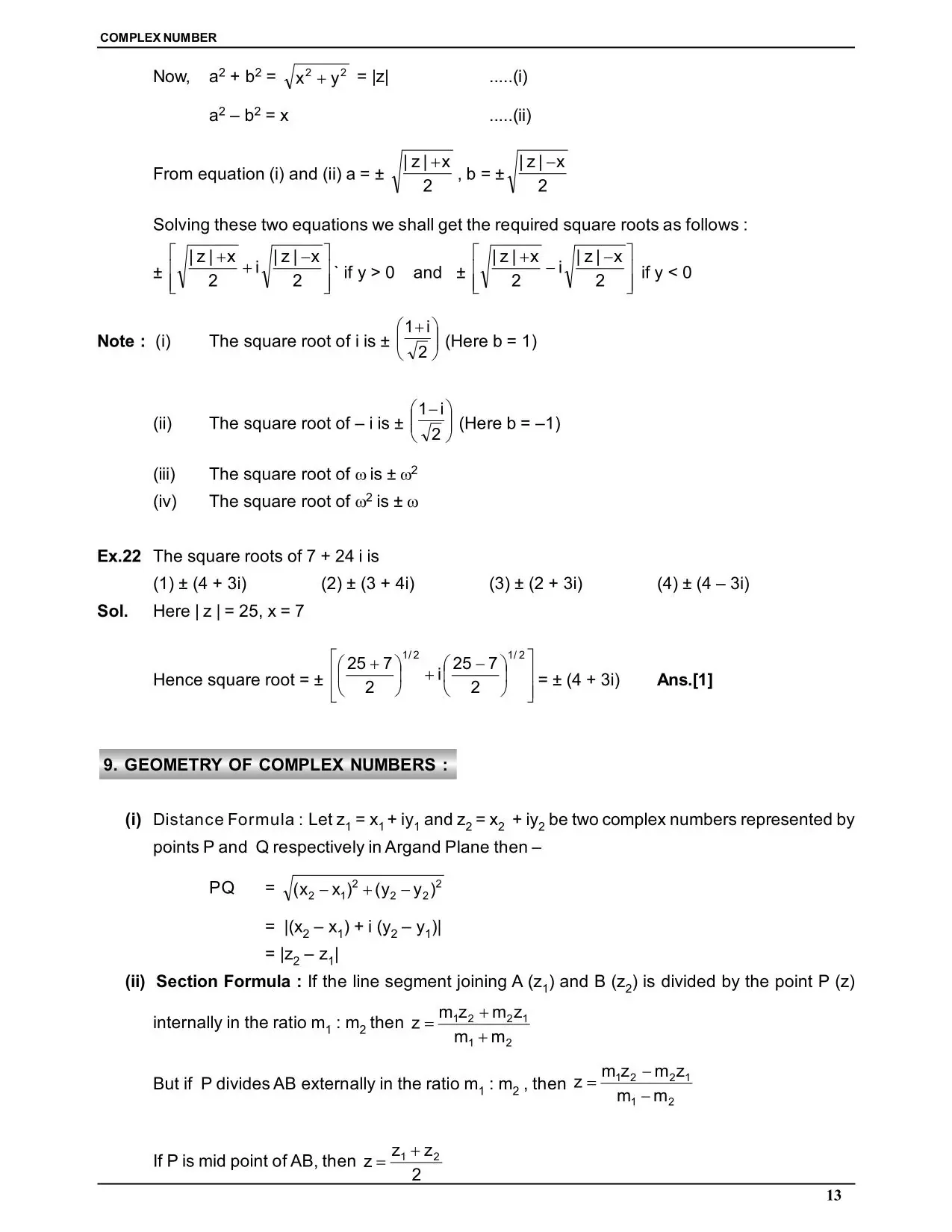 Complex Number