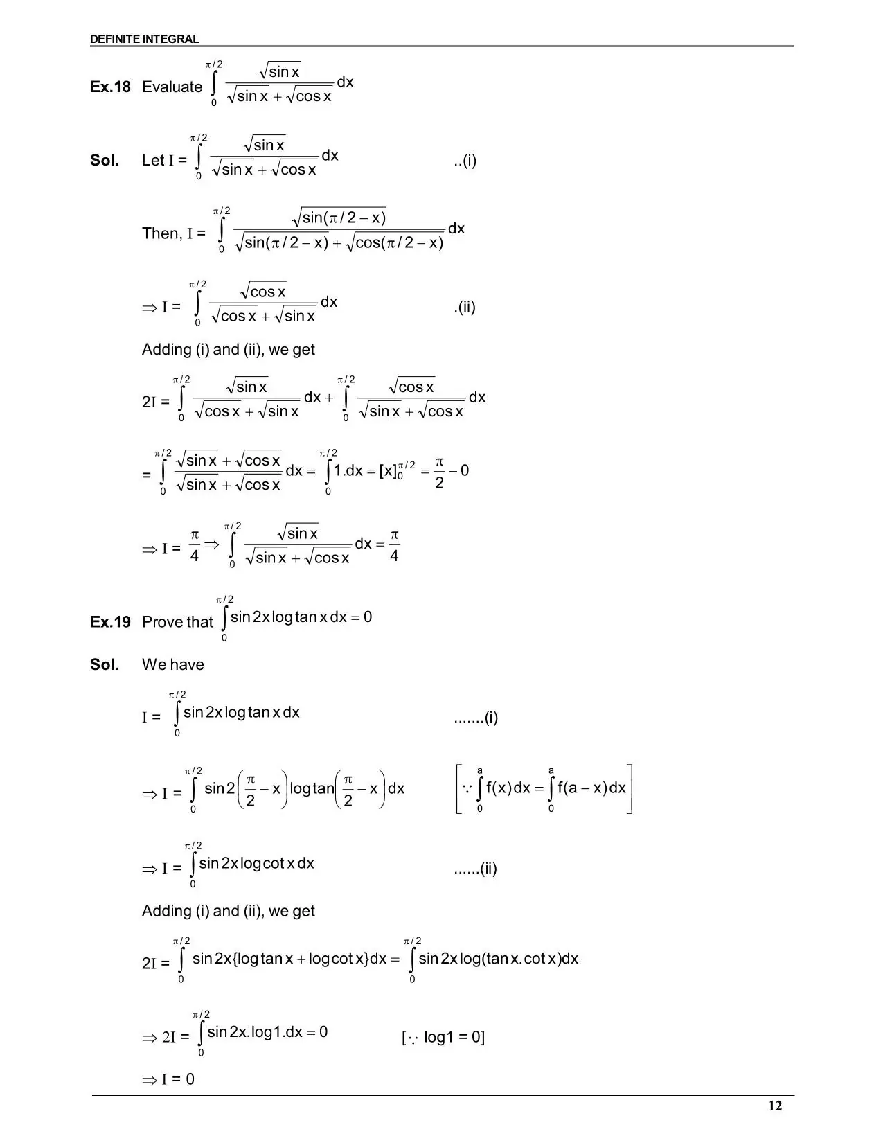 Definite integral