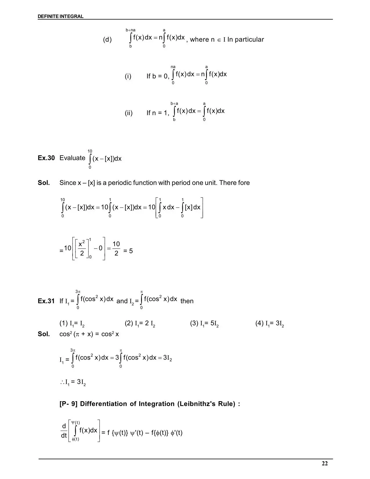 Definite integral