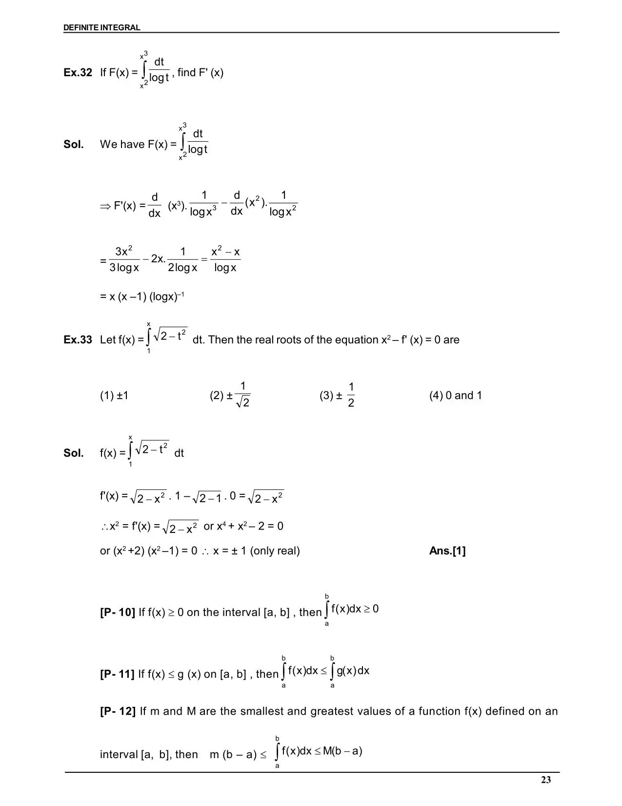 Definite integral