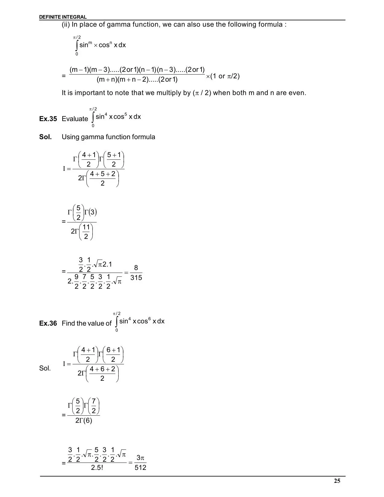 Definite integral