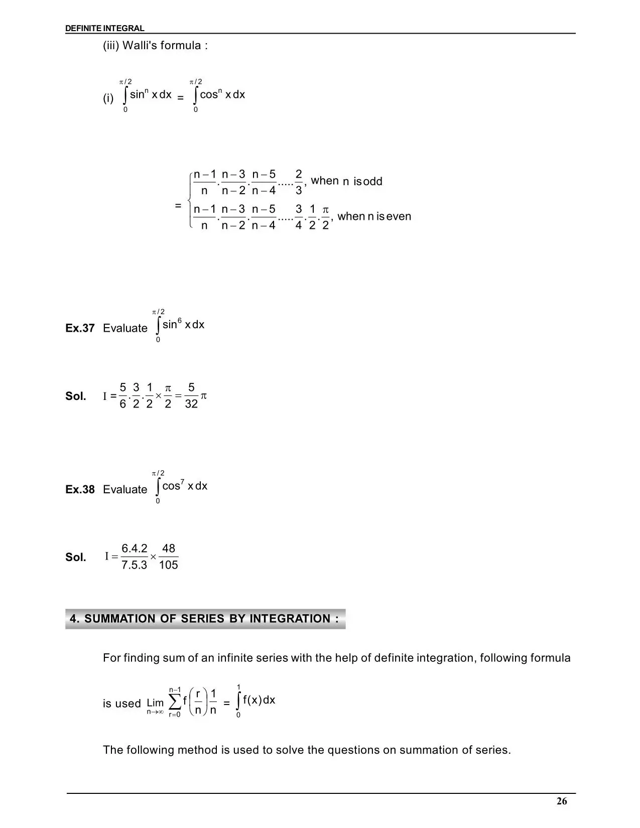 Definite integral