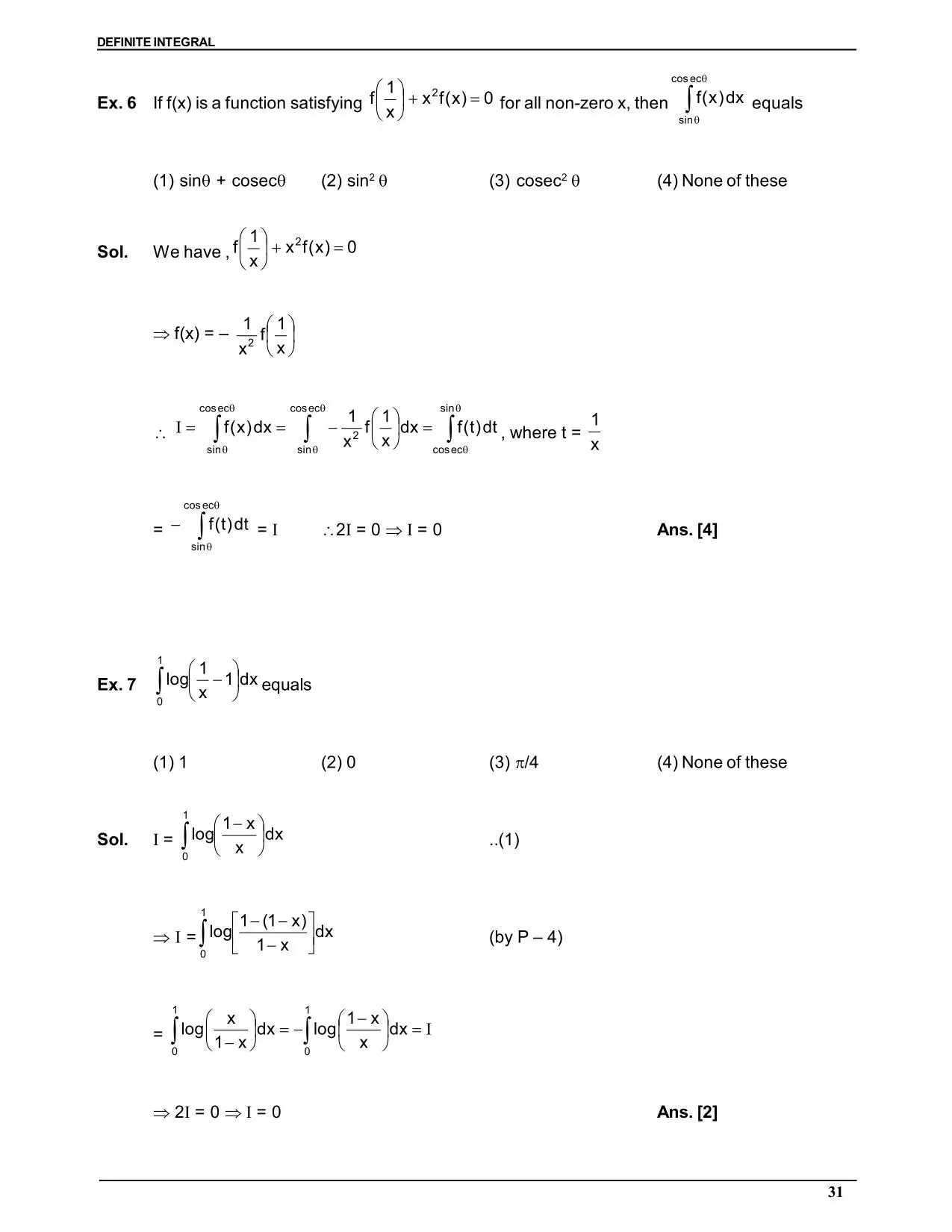 Definite integral