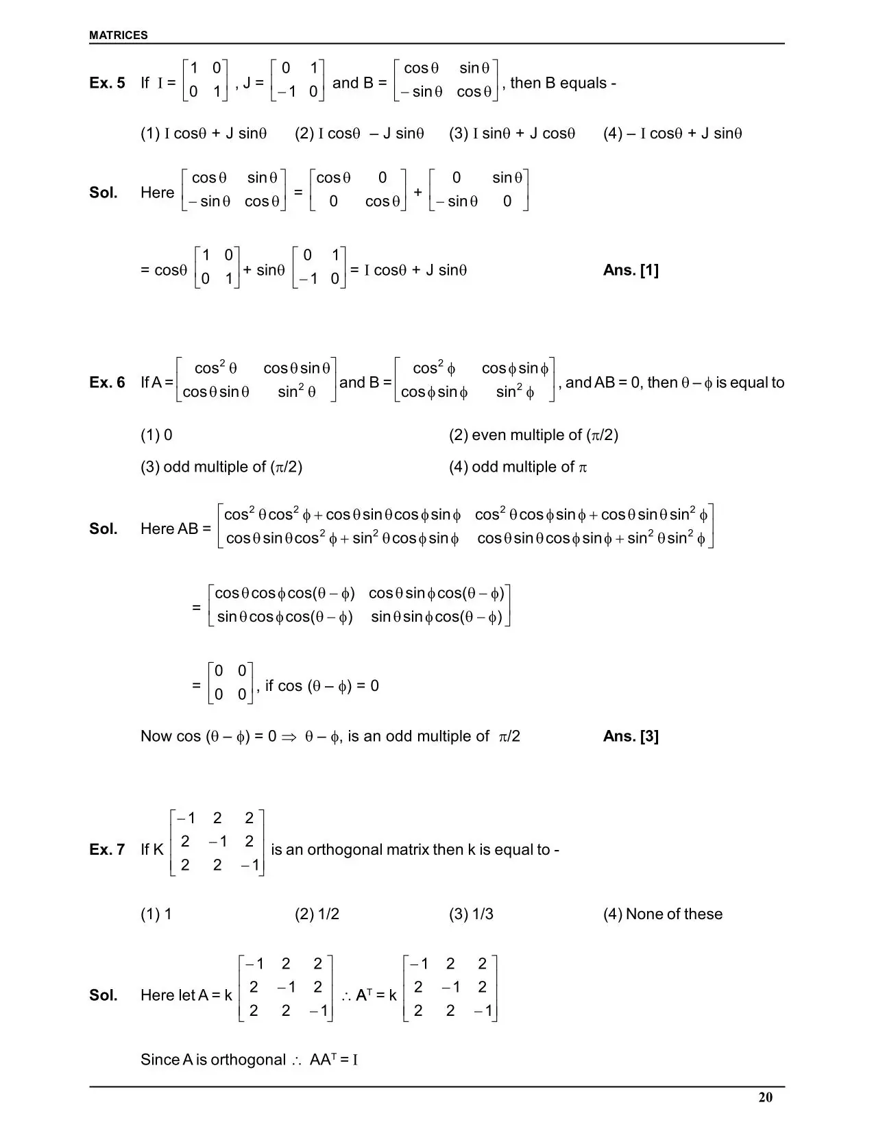 Matrices