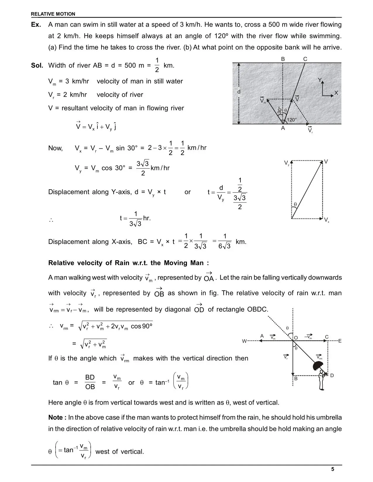 Relative Velocity Class 11 – Formula, Examples & JEE/NEET Tips