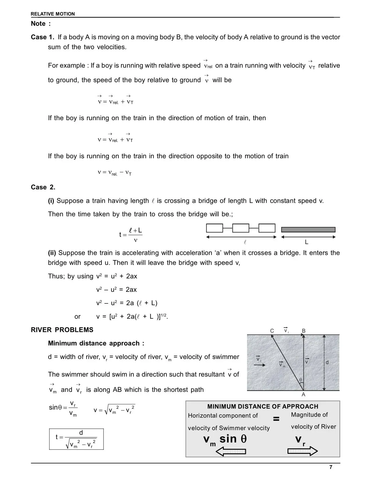 Relative Velocity Class 11 – Formula, Examples & JEE/NEET Tips