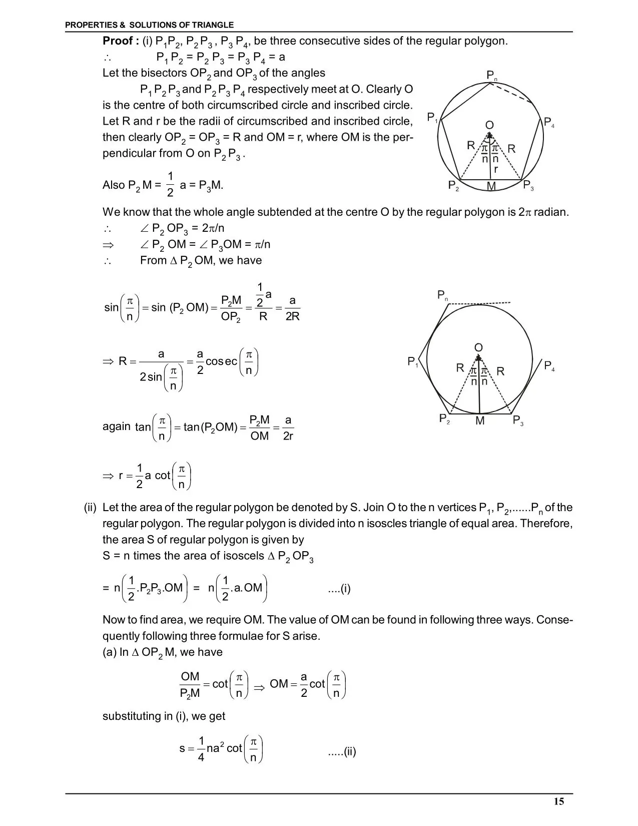 Properties and Solution of Triangle