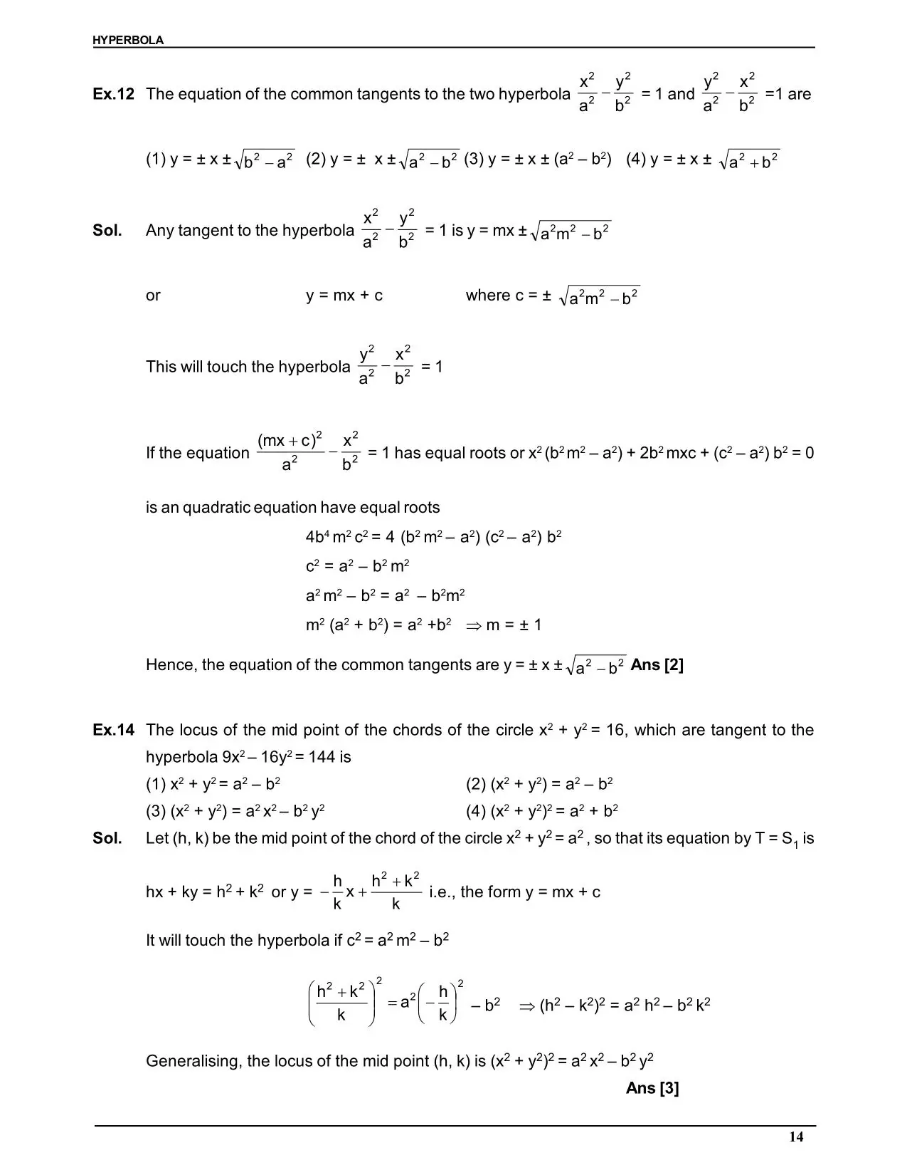 Hyperbola