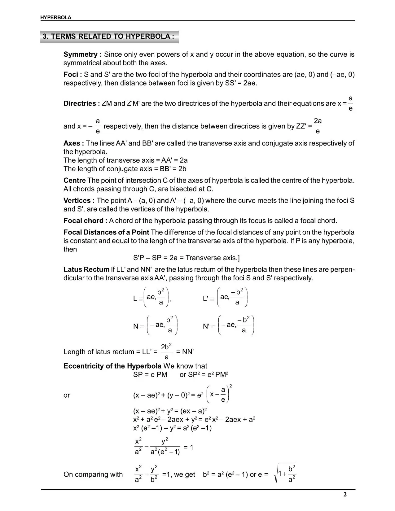 Hyperbola