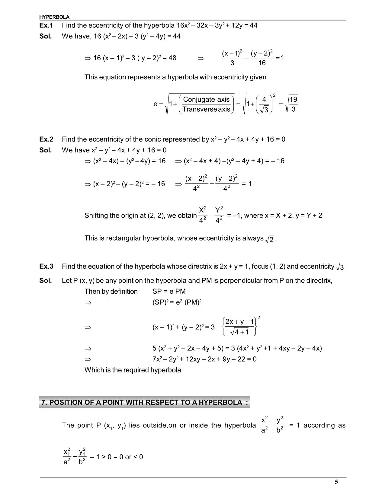 Hyperbola