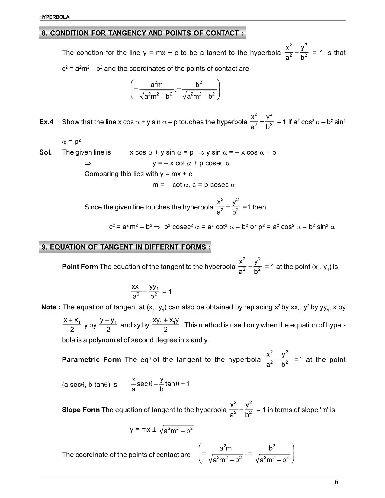 Hyperbola