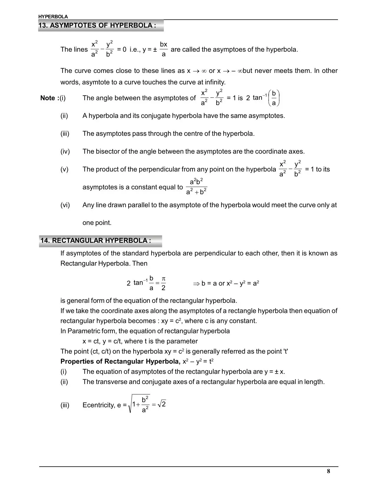 Hyperbola