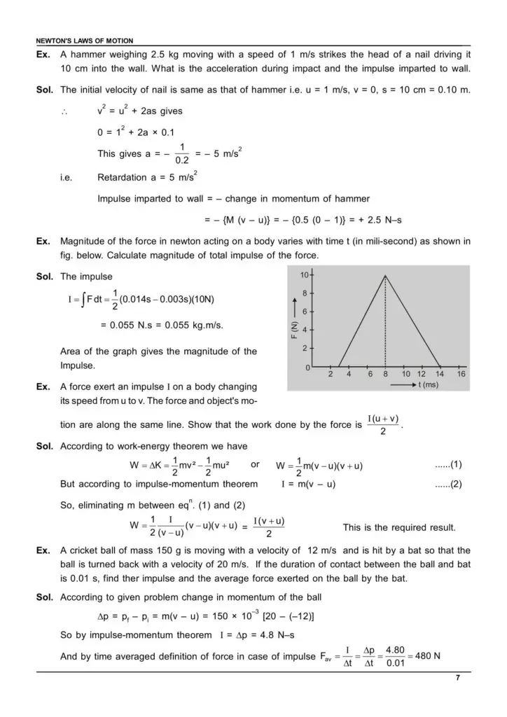 Class 11 Laws of Motion Notes