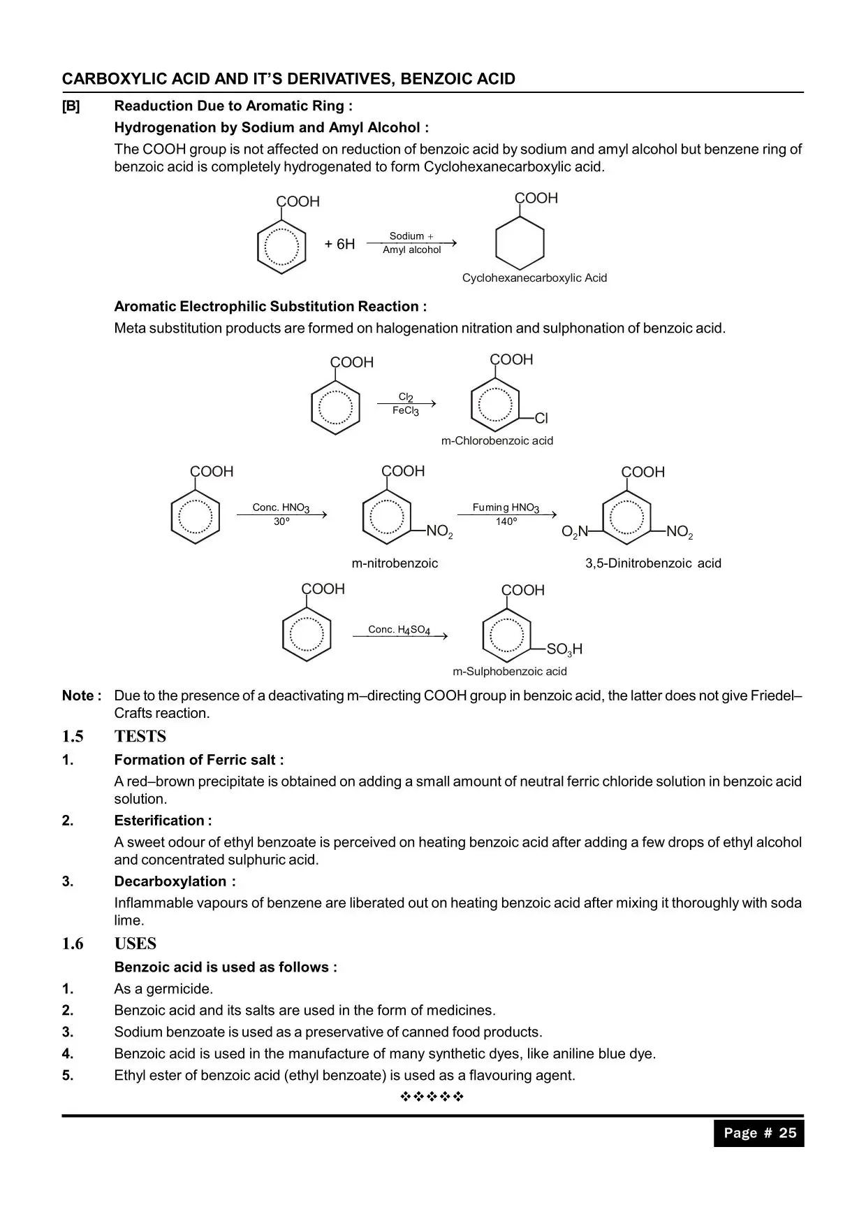 Carboxylic Acid & its Derivatives Notes
