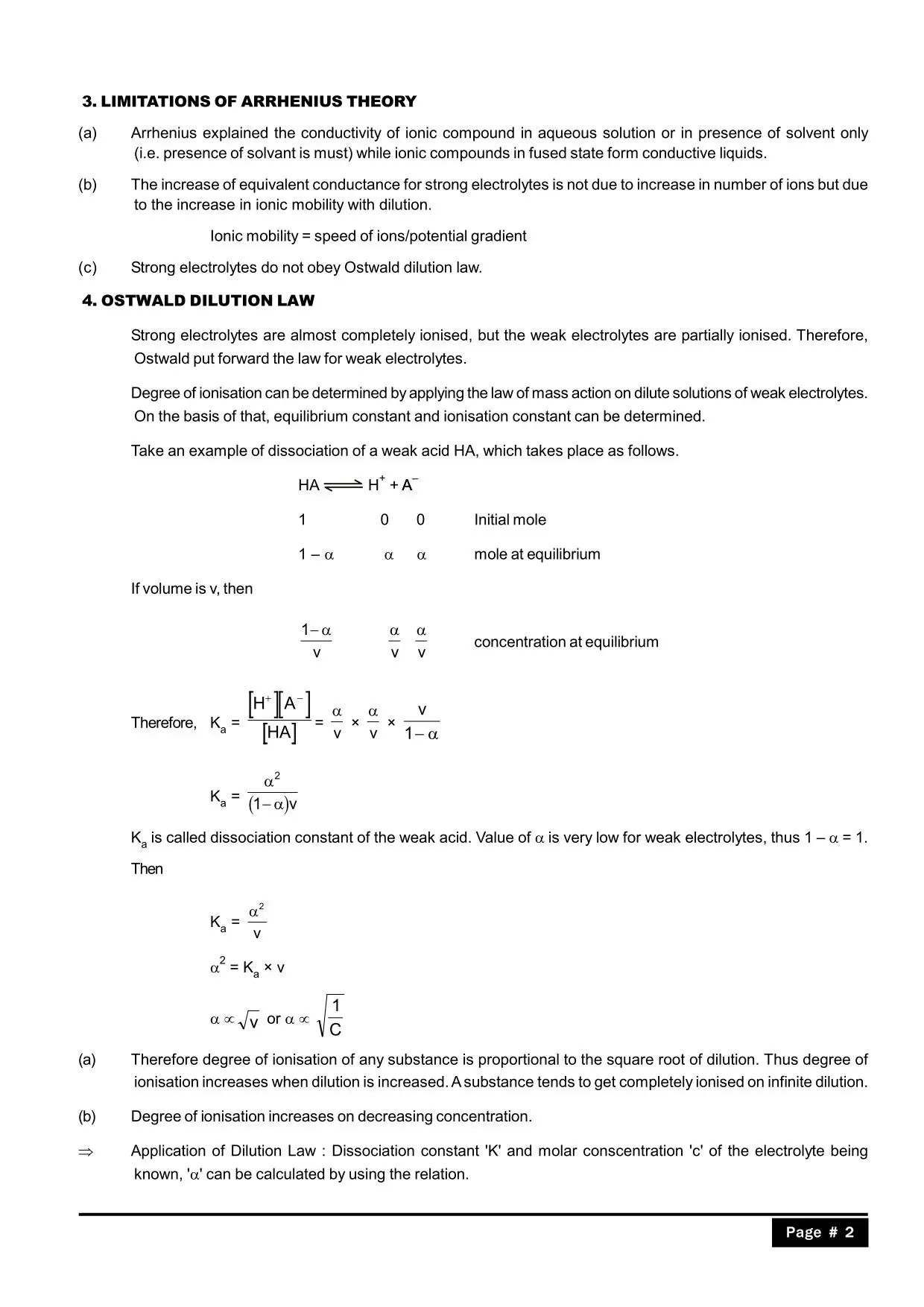 Ionic Equilibrium Class 11 Notes for IIT JEE & NEET