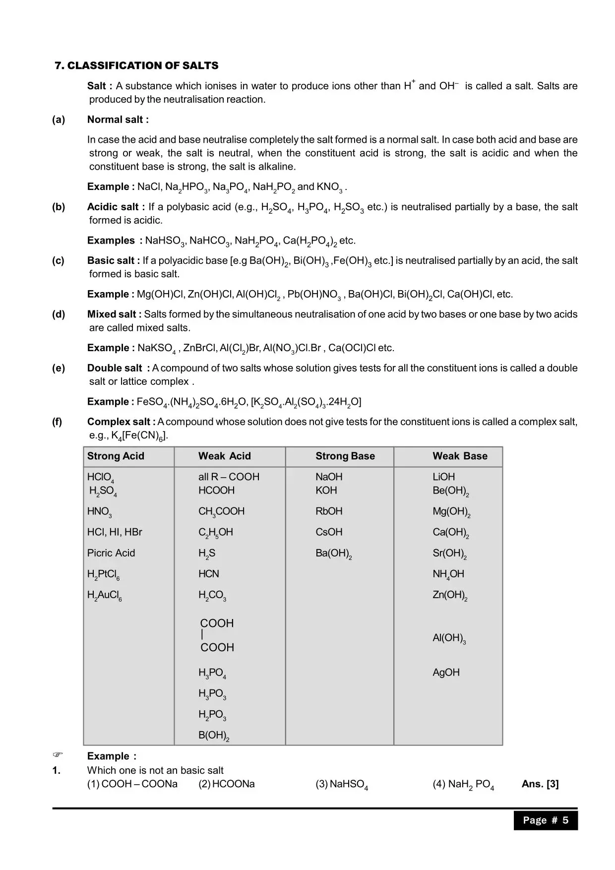Ionic Equilibrium Class 11 Notes for IIT JEE & NEET