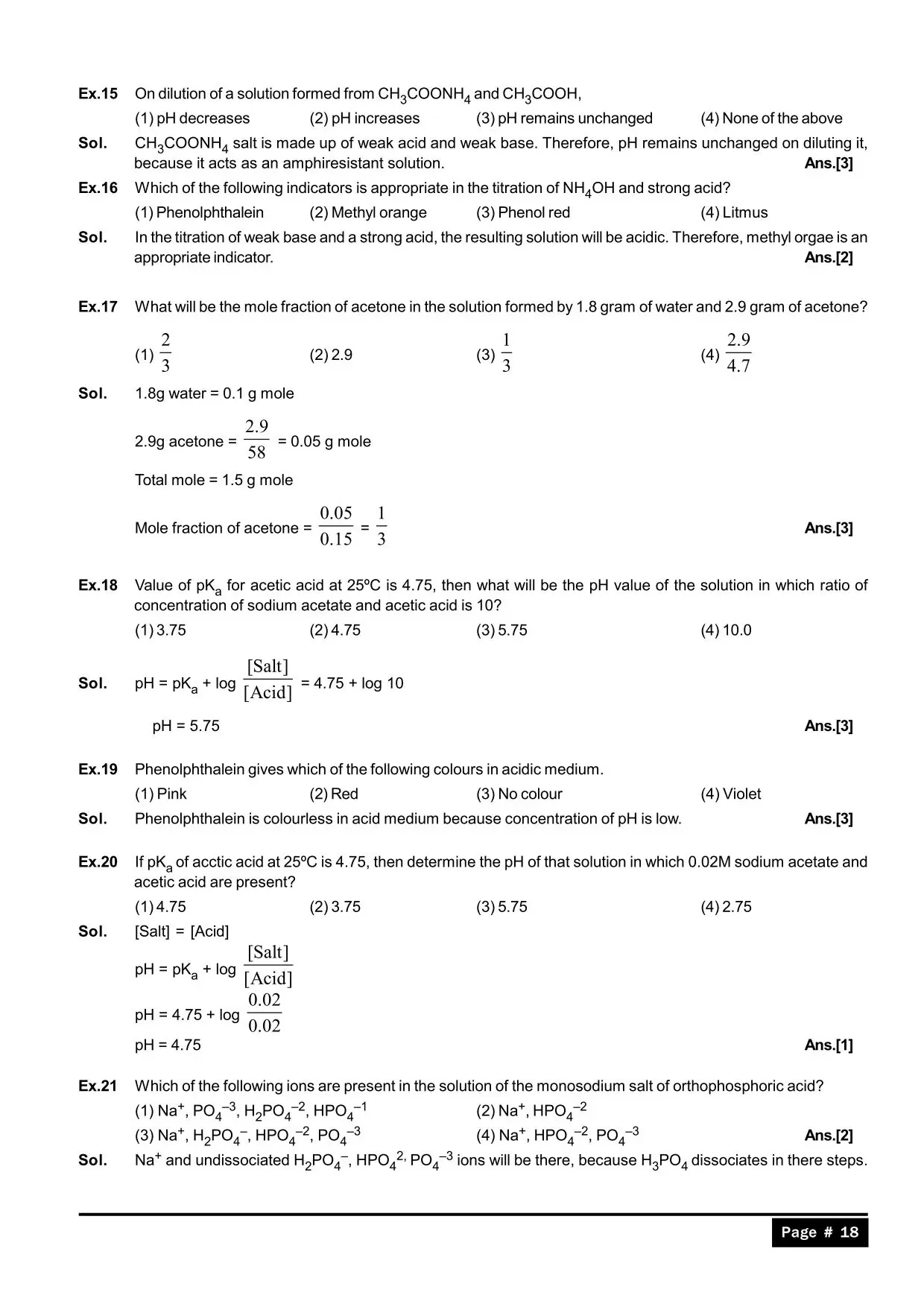 Ionic Equilibrium Class 11 Notes for IIT JEE & NEET