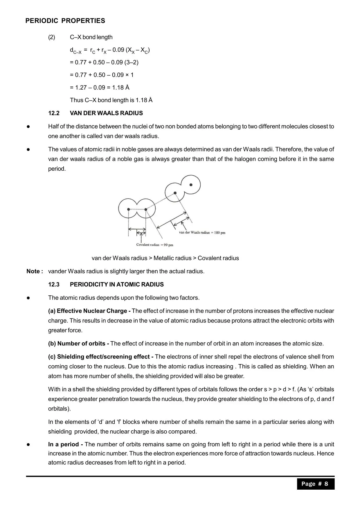 Classification of Elements and Periodicity in Properties Class 11: Periodic properties