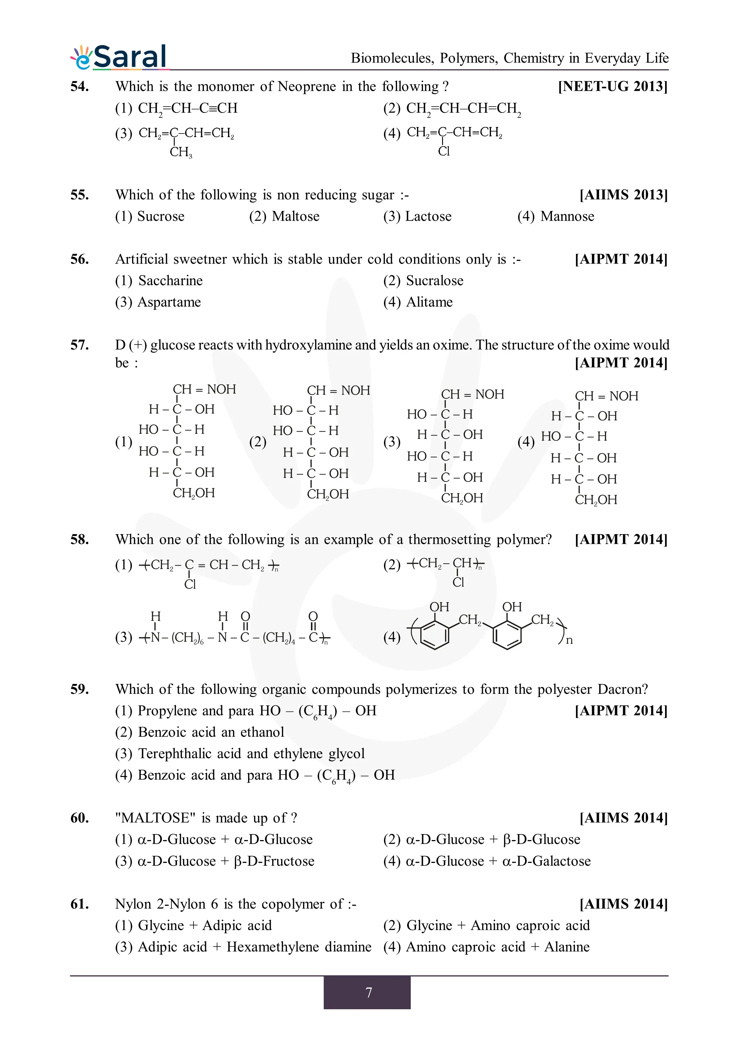 NEET Previous Year Questions