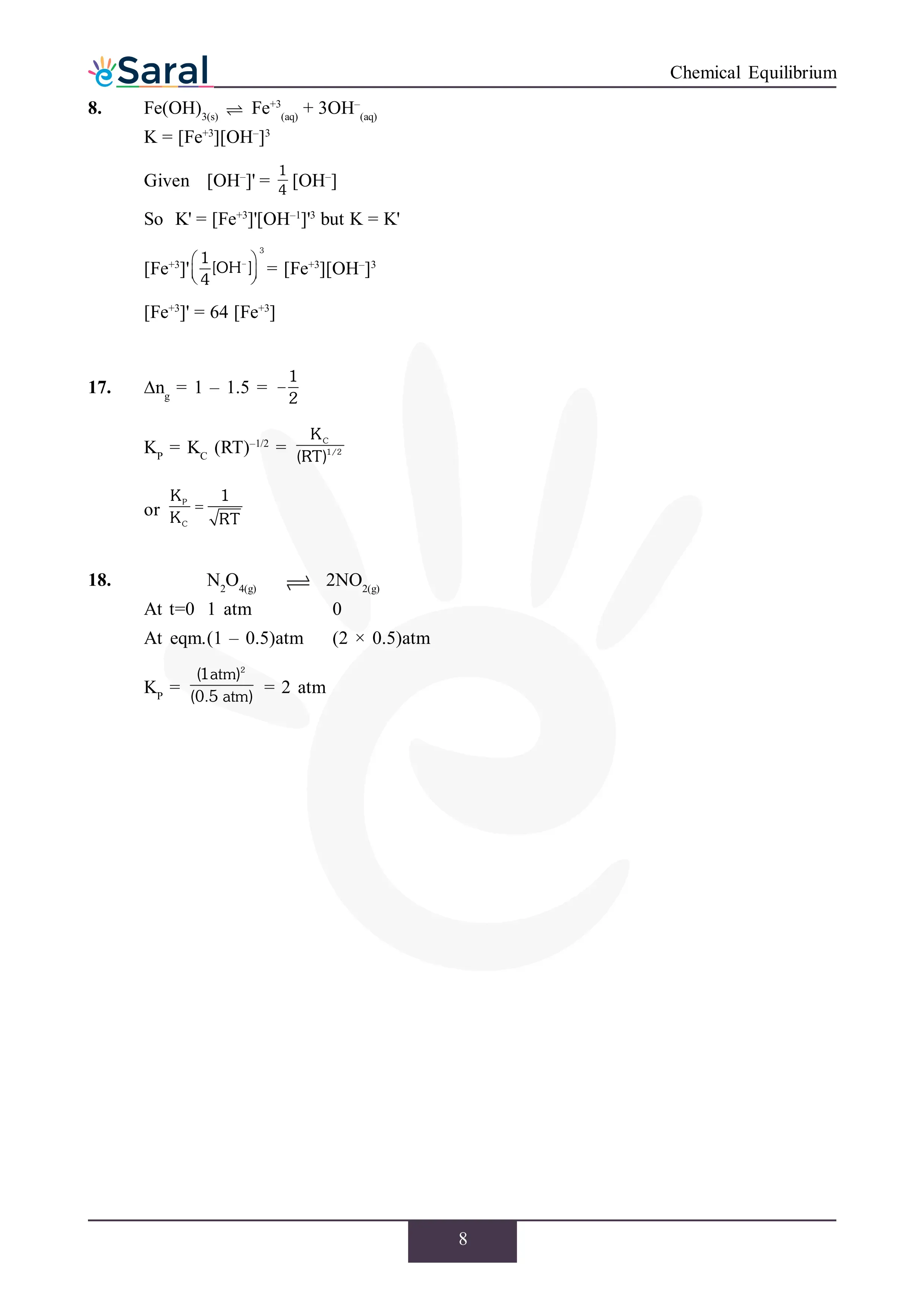 NEET PYQ Chemical Equilibrium
