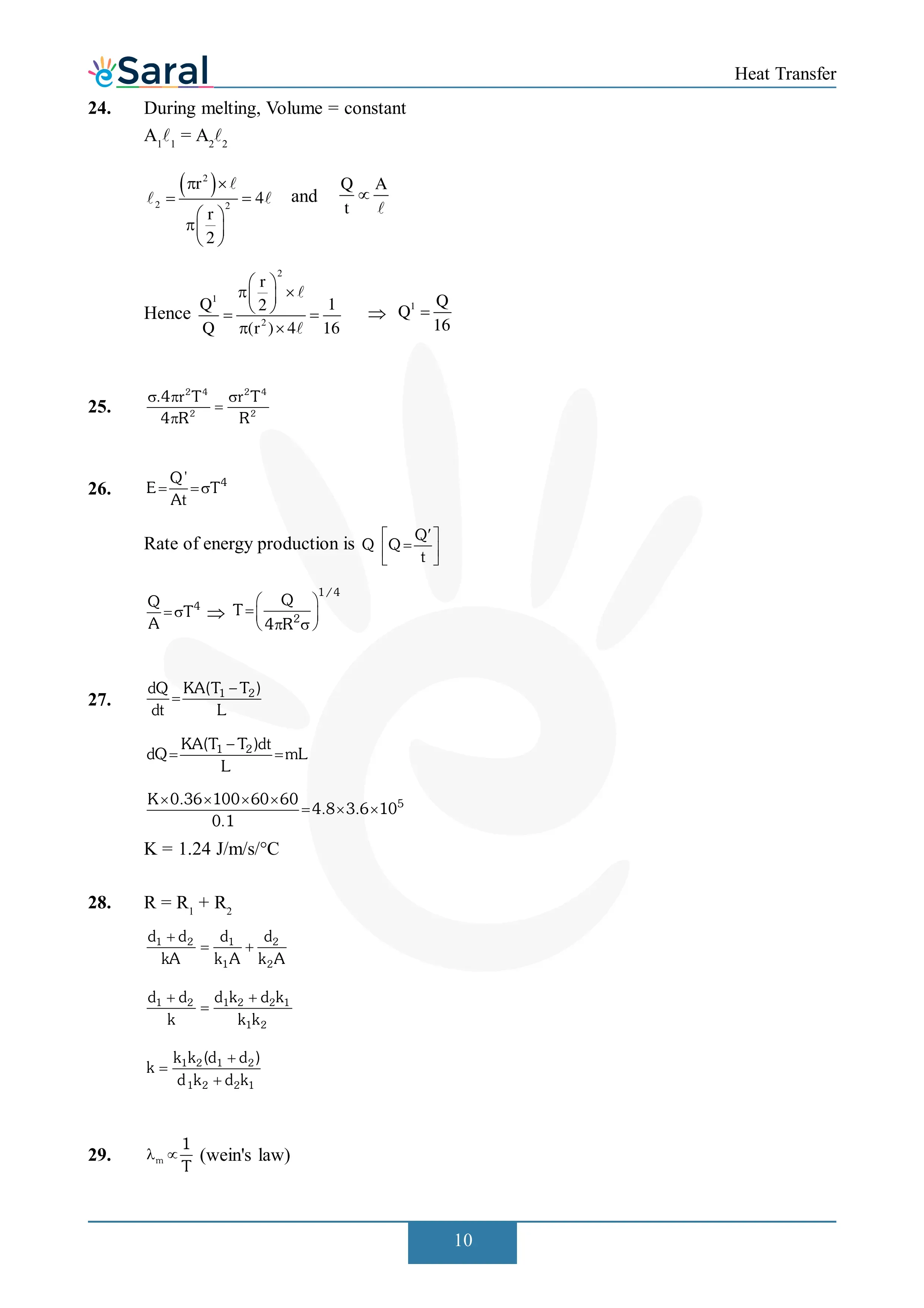 Heat Transfer - NEET Previous Year Questions