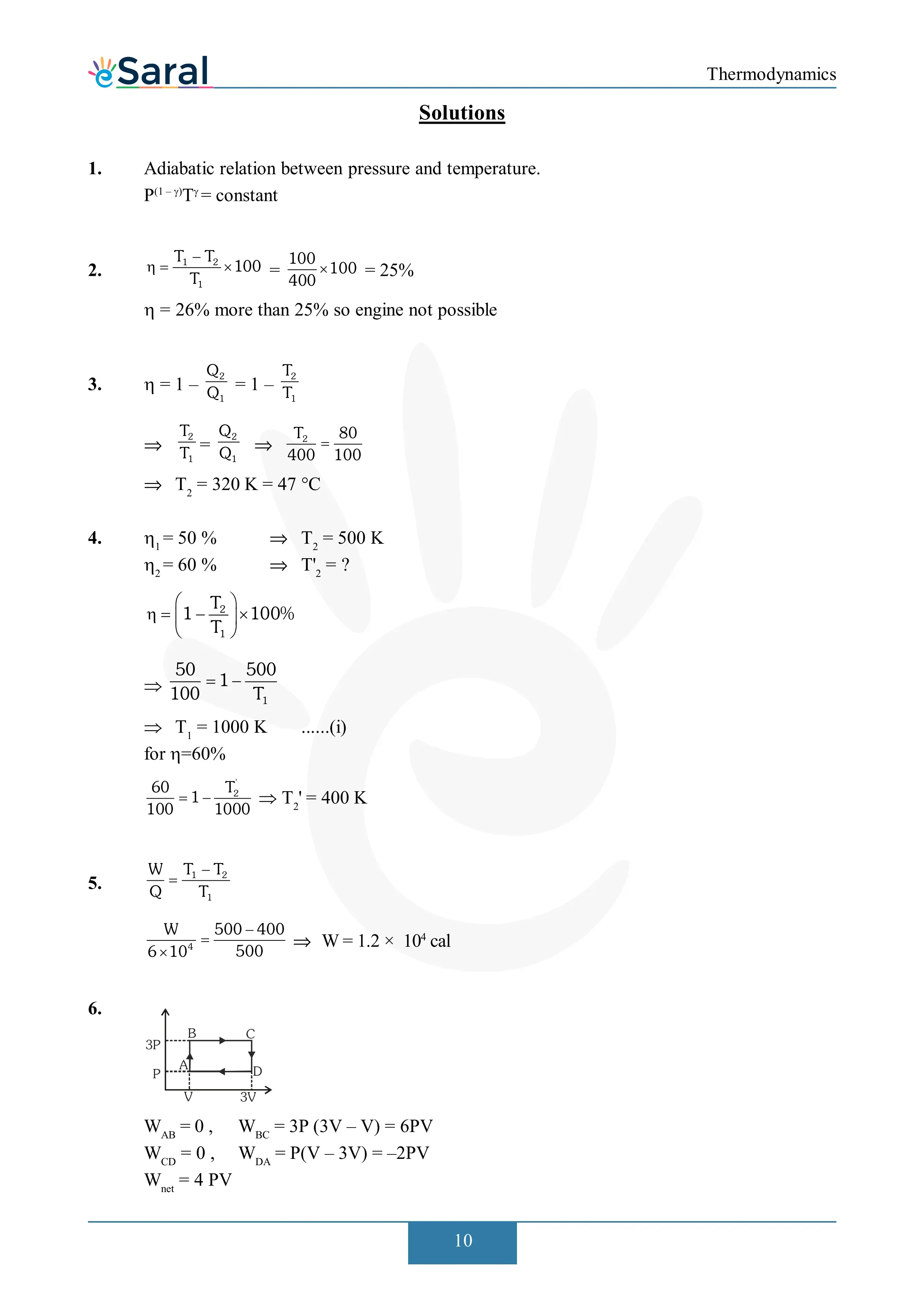 Thermodynamics - NEET Previous Year Questions with Complete Solutions