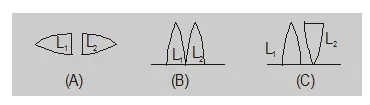 Combination of lenses and mirrors