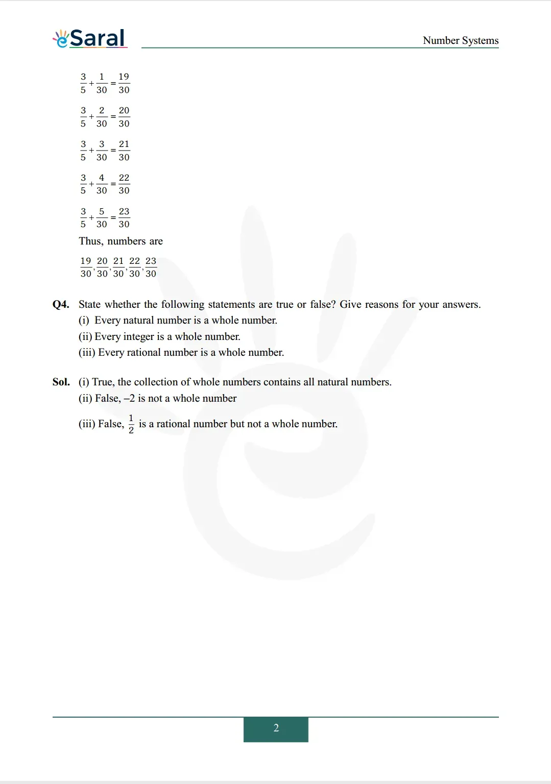 Class 9 maths chapter 1 exercise 1.1 solutions Image 2