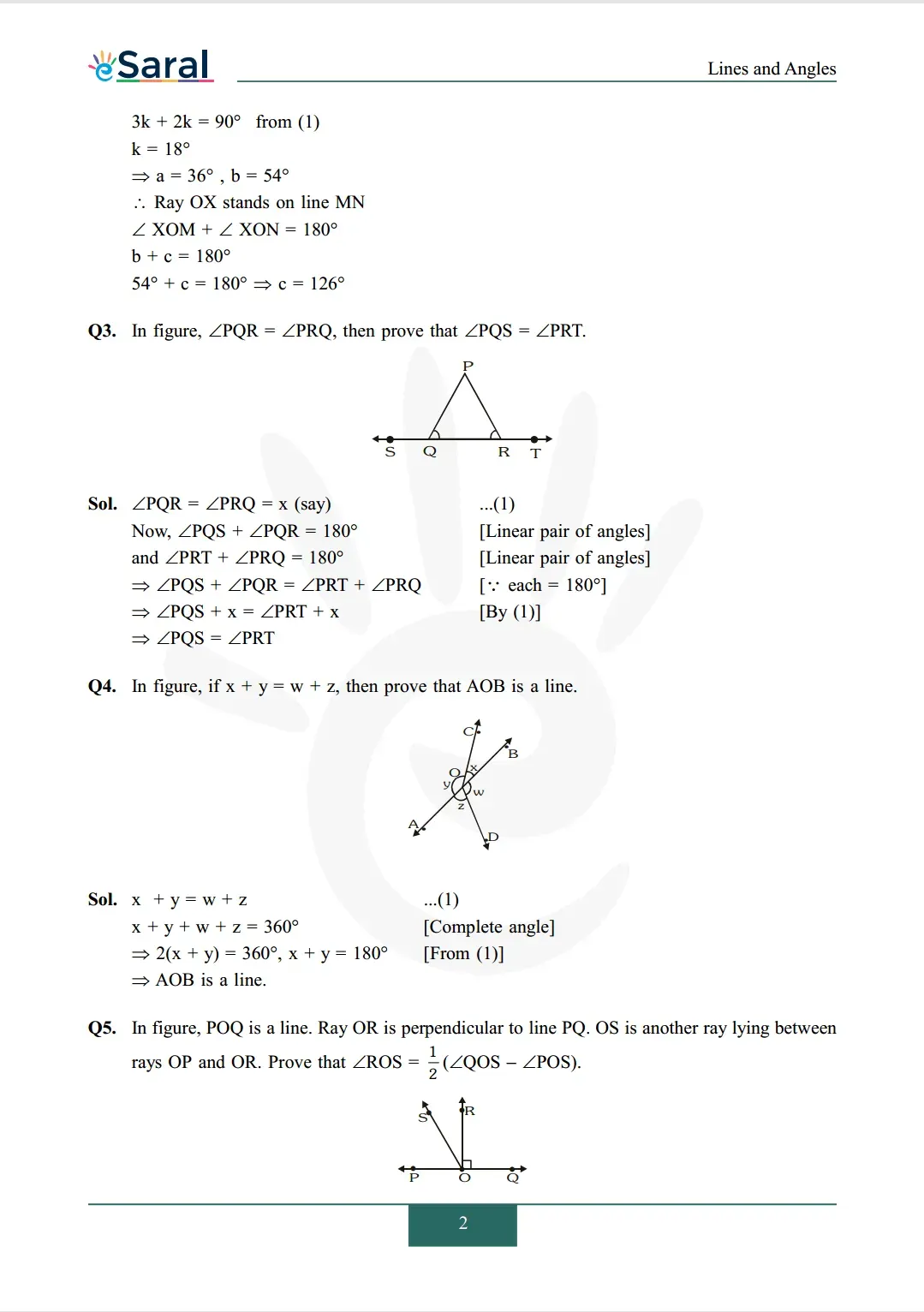 Class 9 maths chapter 6 exercise 6.1 solutions Image 2