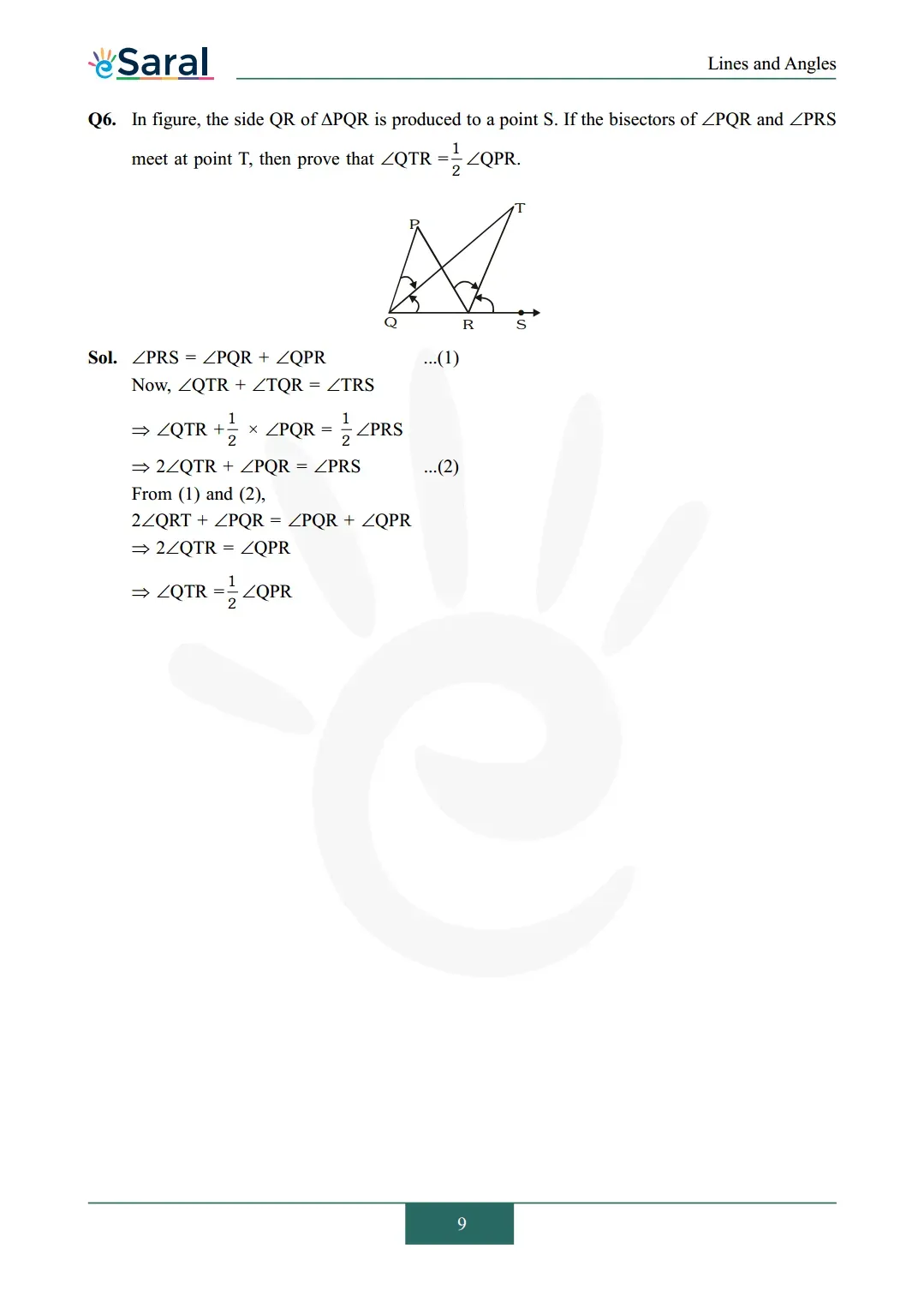 Class 9 maths chapter 6 exercise 6.3 solutions Image 3